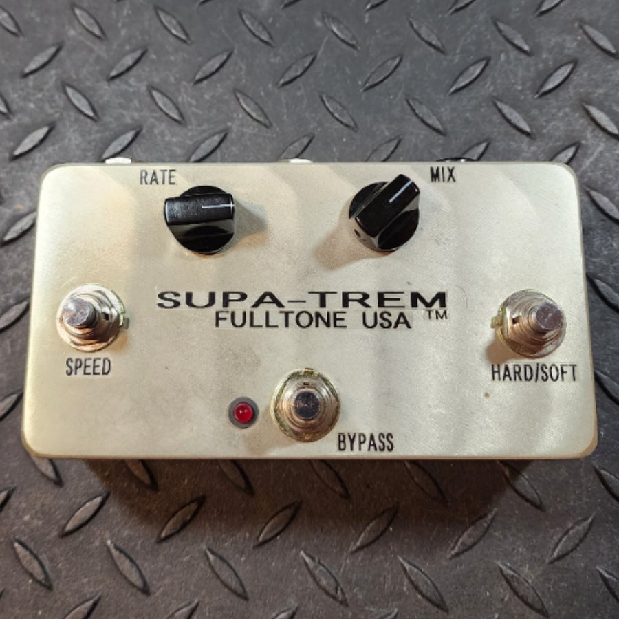 Fulltone Supa-Trem 1990's Label Maker | Pre Rocked Pedals