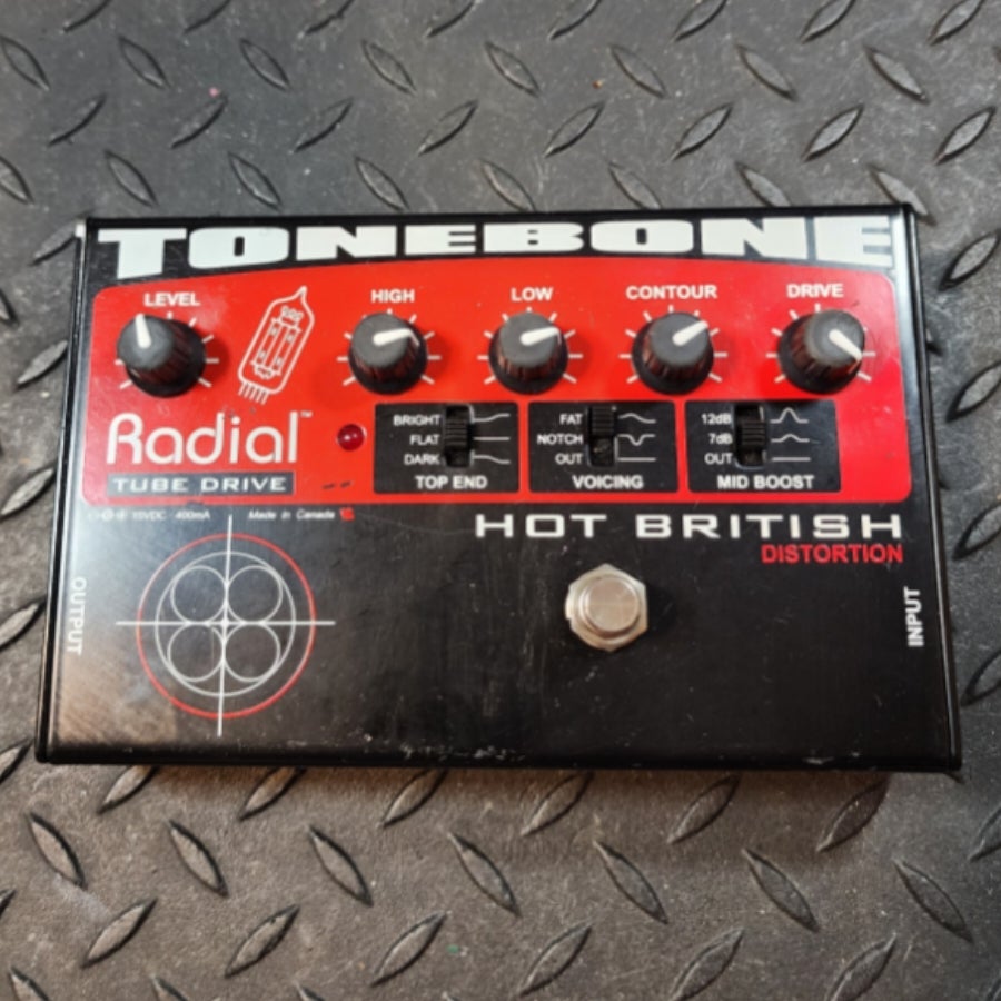 radial tonebone hotbritish ディストーション Radial Tonebone Hot British Distortion - YouTube
