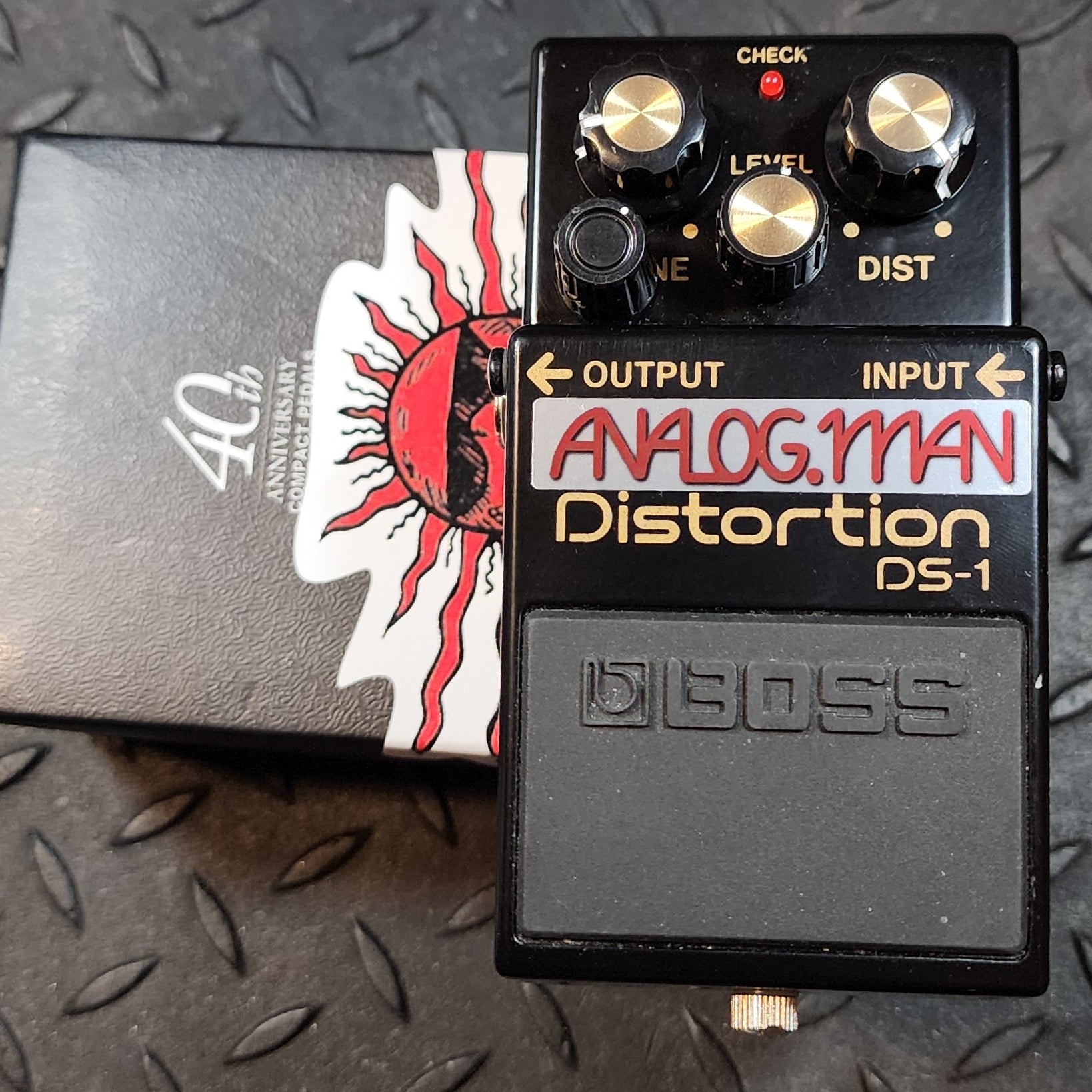 Boss DS-1-4A Distortion Analogman Modded | Pre Rocked Pedals