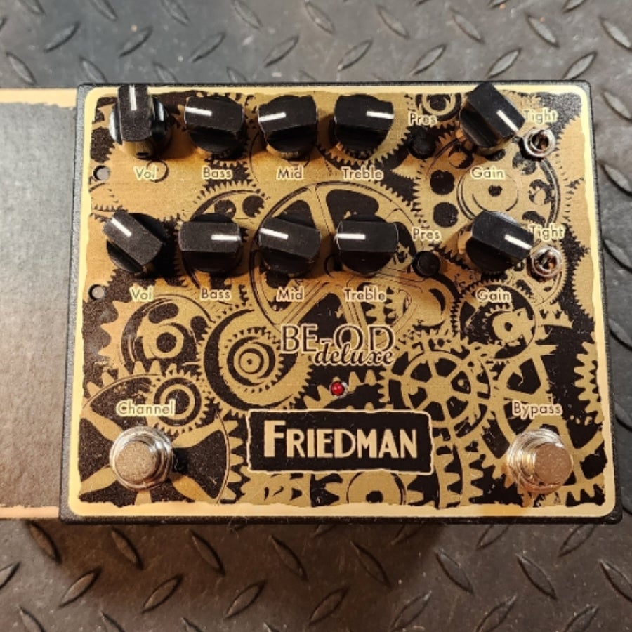 Friedman BE-OD Deluxe Clockworks Limited Edition | Pre Rocked Pedals