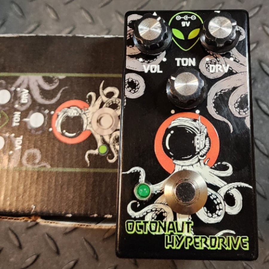 Interstellar Audio Machines Octonaut Hyperdrive Overdrive B-Stock | Pre  Rocked Pedals